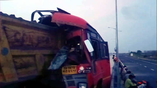 Yavatmal Accident: यवतमाळमध्ये मजुरांच्या बसला भीषण अपघात, ४ ठार