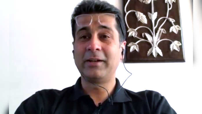 New Delhi, June 04 (ANI): Rajiv Bajaj, MD Bajaj Auto in conversation with Rahul Gandhi through video conferencing about economy and lockdown, in New Delhi on Thursday. (ANI Photo)