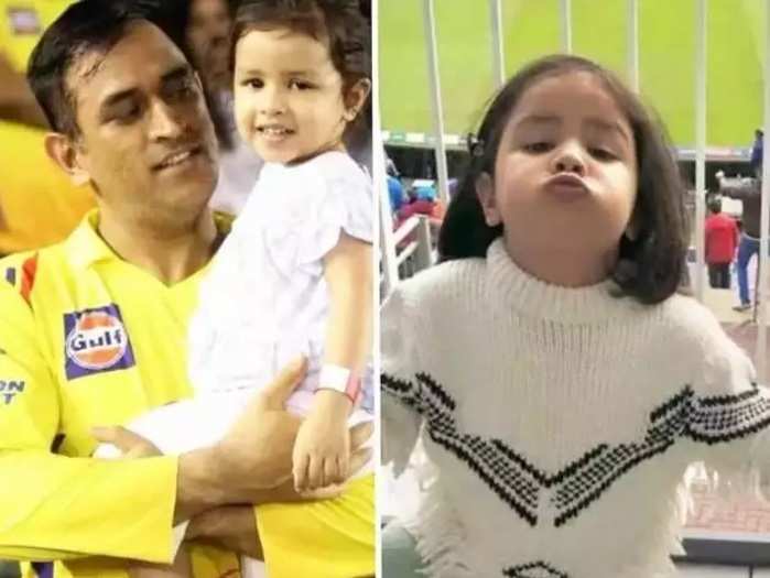 relationship between dhoni and ziva father daughter in marathi