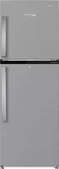 voltas 251 l 2 star 2020 frost free double door refrigerator brushed silver rff2753xie