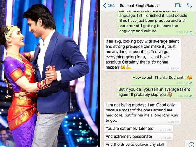 Lauren Gottlieb shares year 2016 Whatsapp chat with Sushant