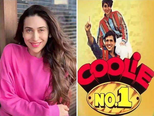 25 Years Of Film Coolie No 1 Karishma Kapoor S Coolie No 25 Years Of 1 The Actress Said One Of The Closest Films To My Heart Karisma Kapoor Celebrates 25