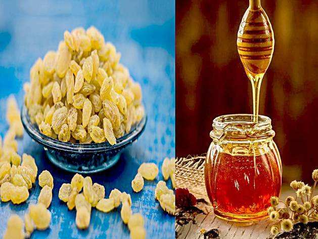 benefits of raisins with honey: kishmish aur shahad khane ke fayde ...