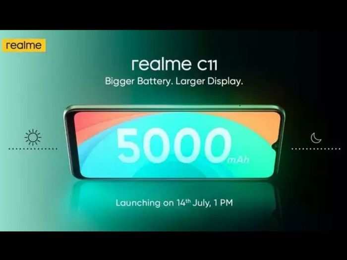 Realme C11 Launch Date 5000mah ब टर व ल र यलम स 11 फ ल पक र ट पर द ख ज न ड ट ल Navbharat Times