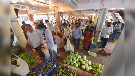 मार्केट यार्डामधील भाजीपाला विक्री सुरू