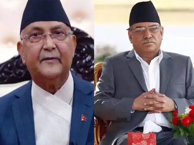 ओली-दहल आमने-सामने