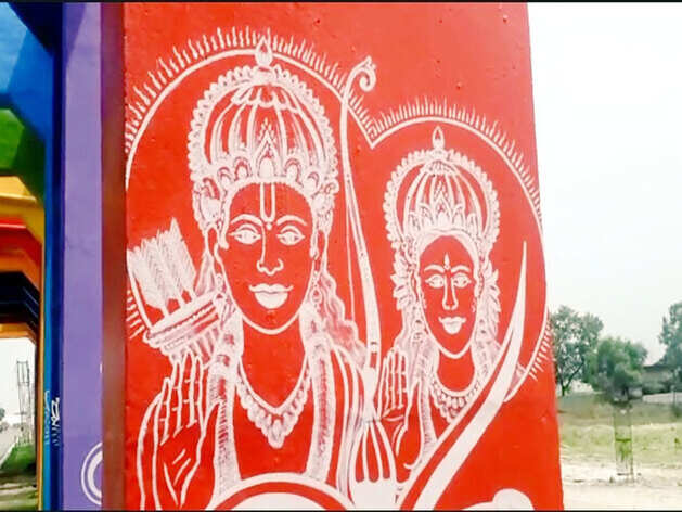 भूमि पूजन के लिए दुलहन जैसी सज रही अयोध्या, हर घर नजर आएंगे भगवान राम... देखें तस्वीरें