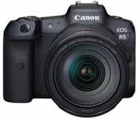 कैनन EOS R5 (RF 24-105mm f/4L Lens Kit Lens) मिररलेस कैमरा