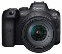 कैनन EOS R6 (RF 24-105mm f/4-f/7.1 Kit Lens) मिररलेस कैमरा