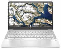 HP Chromebook 14a na0003TU 14 inch Laptop Celeron N40204GB64GB SSDChrome OSIntegrated Graphics Mineral Silver Window 10