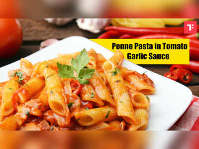 Watch: How to make Penne Pasta in Tomato Garlic Sauce 