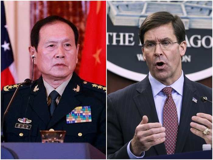 China US Defense Minister Talks