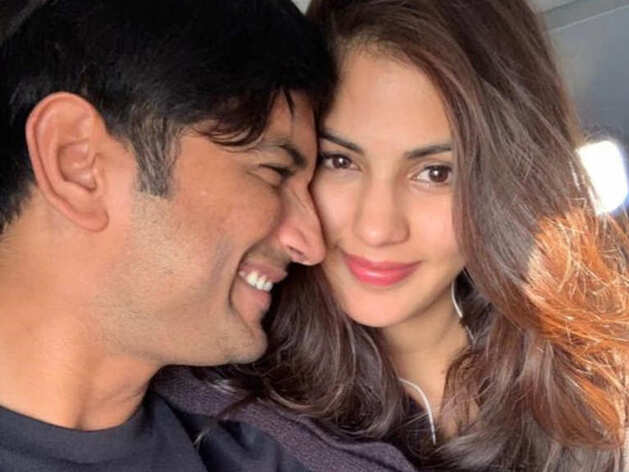 Sushant Singh Rajput And Rhea Chakraborty Sushant Singh Rajput And Rhea Chakraborty