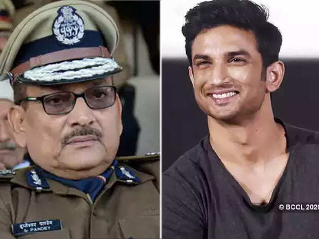 Gupteshwar Pandey And Sushant Singh Rajput Gupteshwar Pandey And Sushant Singh Rajput