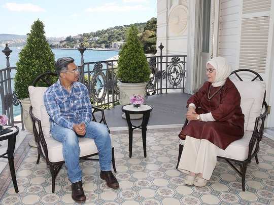 Aamir Khan Meeting With Turkish First Lady Emine Erdogan 