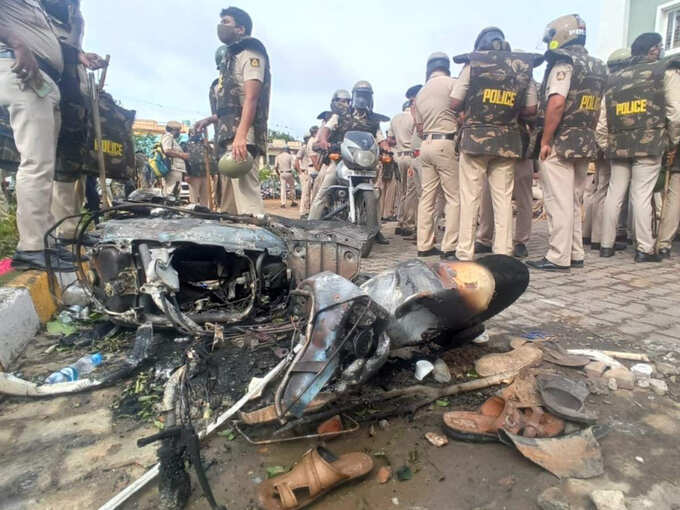 आपत्तिजनक पोस्ट के बाद ही भड़की हिंसा आपत्तिजनक पोस्ट के बाद ही भड़की हिंसा
