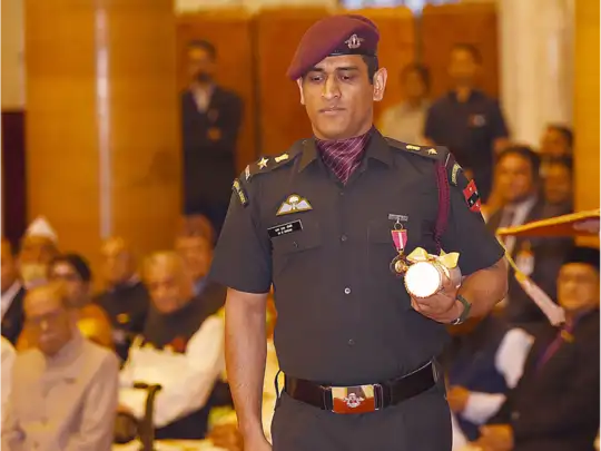 मोदींचे धोनीला पत्र...