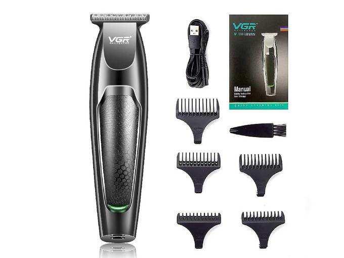 VGR Pofessional Hair Clippers, Professional Hair Cutting Kit for Men Electric Rechargeable Beard Trimmer Cordless Low Noise Beard Shaver Kids Adult Daily...