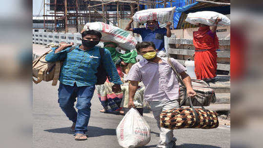 गावात हाताला काम मिळेना; श्रमिकांची पुन्हा शहरांकडे धाव