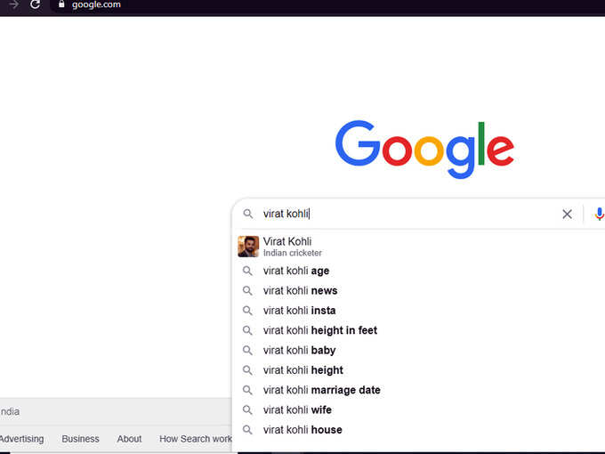 virat search virat search