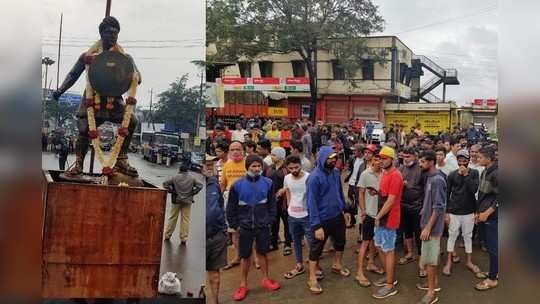 Shivaji Maharaj Statue: कर्नाटक सरकारचा खोडसाळपणा; छत्रपती शिवरायांच्या पुतळ्यासमोर बसवला रायन्ना यांचा पुतळा