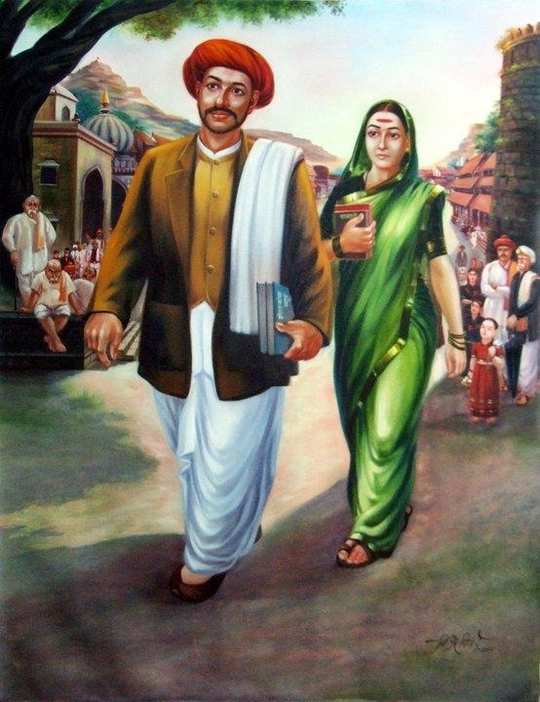 Savitribai Phule, Happy Teachers Day: இந்தியாவின் முதல் ஆசிரியை  சாவித்ரிபாய் பூலே - savitribai phule a first women school teacher of india  ​ - Samayam Tamil