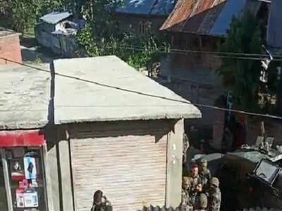 कश्मीर: बड़गाम में सुरक्षा बलों का बड़ा ऑपरेशन, कई आतंकी घिरे 