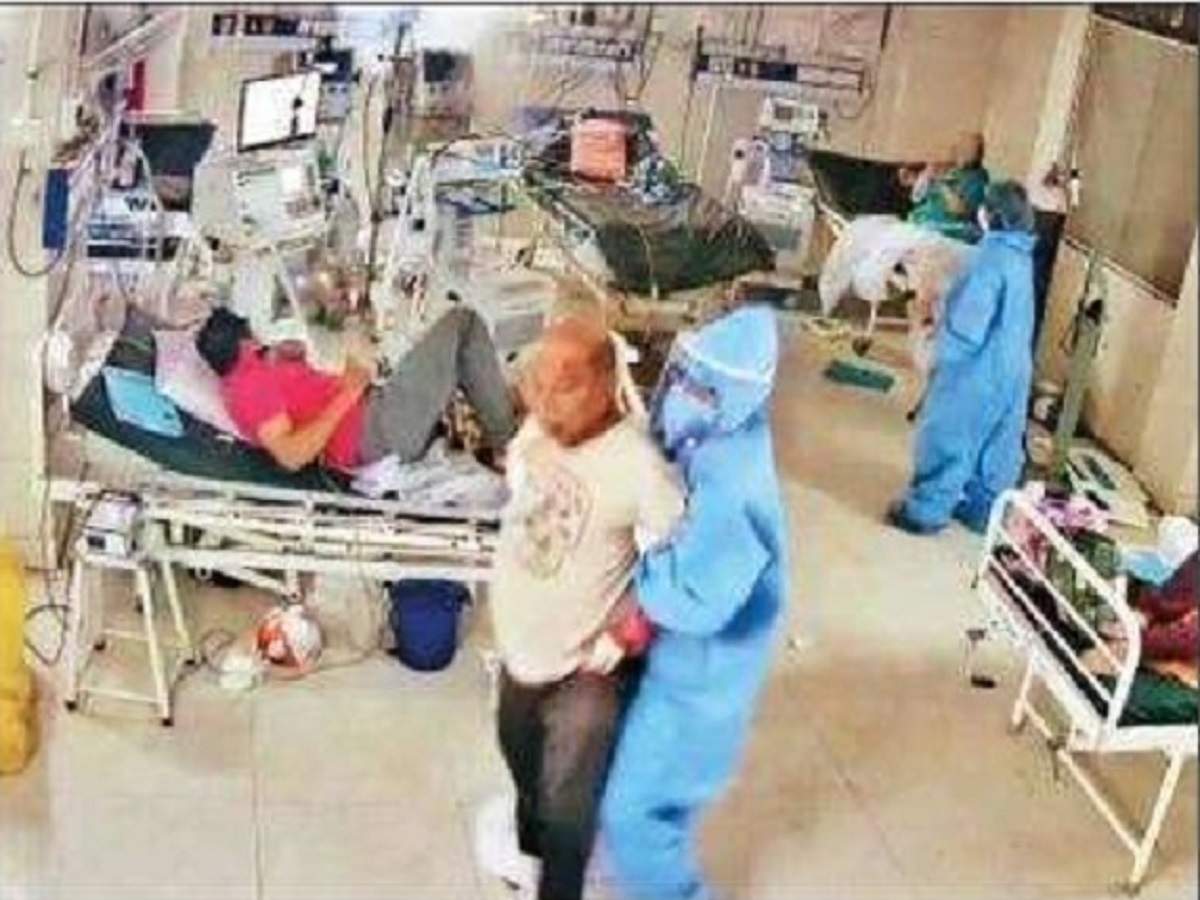 fire spread in vadodara hospital after blast in ventilator: वडोदरा के  कोरोना अस्‍पातल में वेंटिलेटर में हुआ था ब्‍लास्‍ट आईसीयू में फैली थी आग