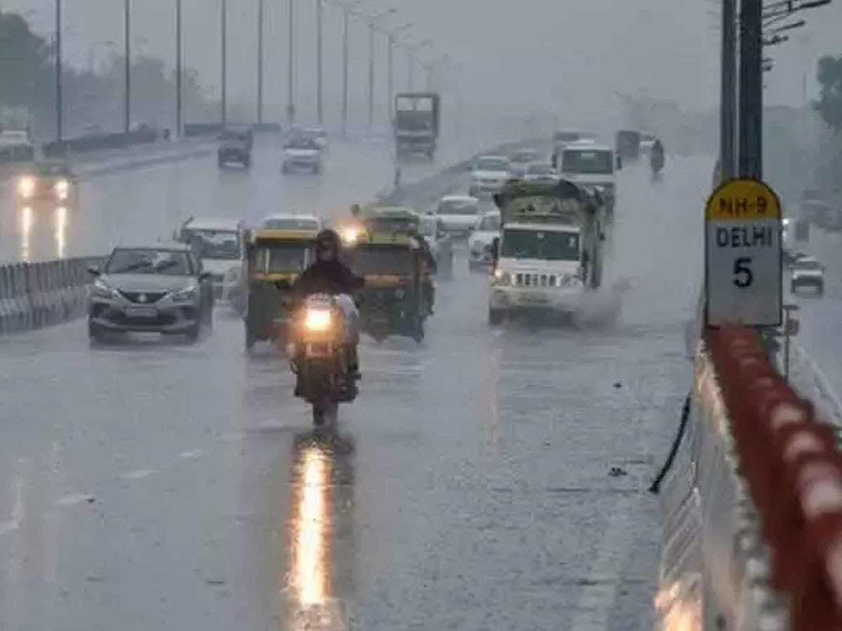 delhi monsoon rain: Delhi Monsoon Rains Updates
