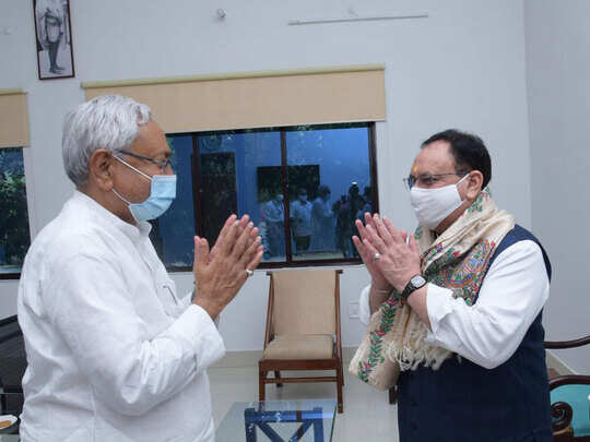 bihar chunav me jdu bjp ke bich seat sharing deal final : नड्डा नीतीश के बीच आधे घंटे की मुलाकात आखिर सीट बंटवारे क्या बनी बात