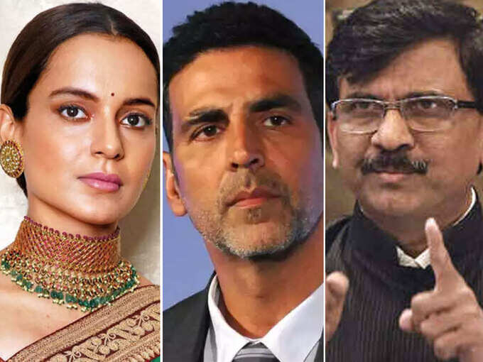 kangana akshay kumar sanjay raut kangana akshay kumar sanjay raut