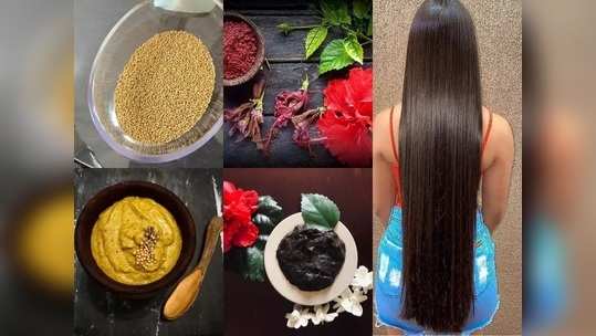 Natural Hair Care  नैसर्गिक सामग्रींपासून कसे तयार करायचे घरगुती हेअर पॅक?