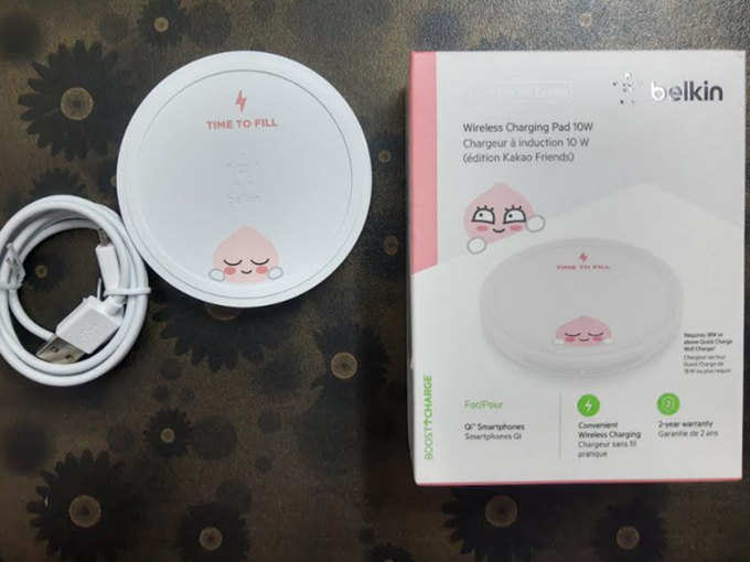 belkin kakao friends: कमाल का वायरलेस चार्जिंग पैड? पढ़ें खास गैजेट का  रिव्यू - belkin kakao friends edition wireless charging pad review |  Navbharat Times