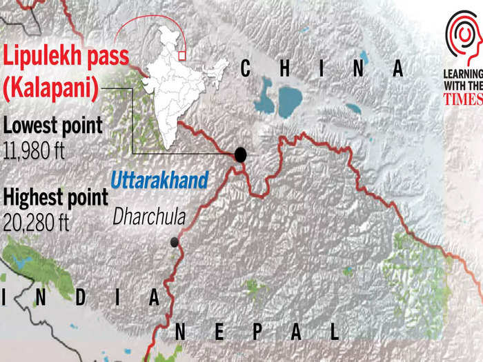 False Map Of Nepal भ रत क इल क क न प ल क बत न व ल क त ब पर न प ल सरक र न लग ई र क Nepal Government Stop Distribution Of That Book Which Claims Indian Territory Its