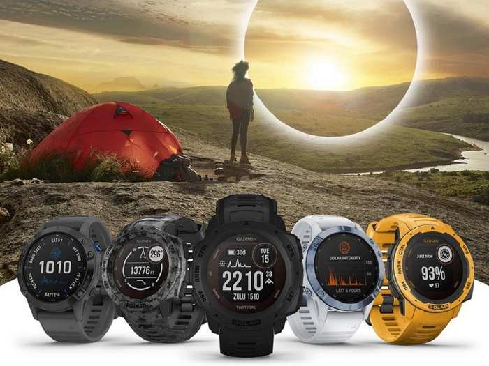 Garmin लाई नई स्मार्टवॉच, सोलर से होगी चार्ज, 50 दिन तक चलेगी बैटरी - garmin  all new solar-powered smartwatches fenix 6 pro solar and instinct solar |  Navbharat Times