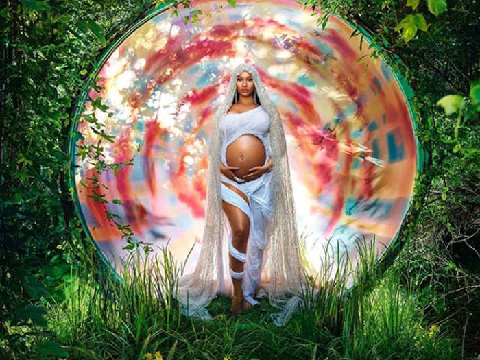 Nicki Minaj Kenneth Petty Become Parents ह ल व ड र पर न क म न ज और क न थ प ट क घर आय नन ह म हम न Nicki Minaj Has Welcomed Her First Child With Husband Kenneth Petty Navbharat Times