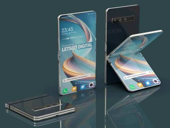 Oppo Foldable Smartphone Look