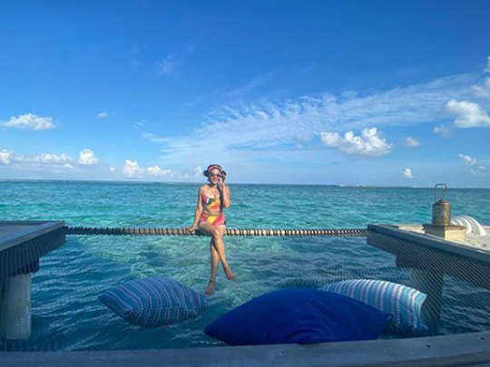 taapsee pannu maldives vacation