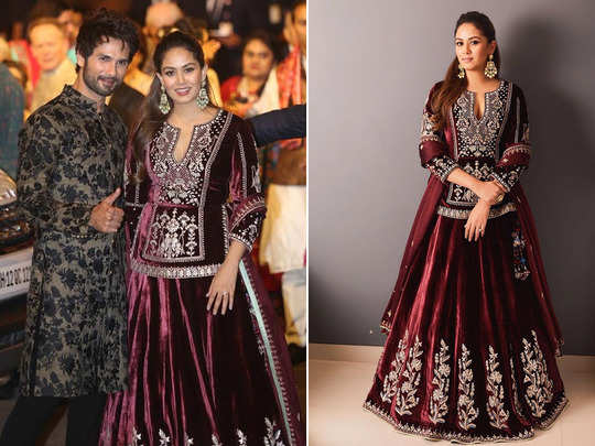 Wearing such an expensive lehenga when Meera Rajput reaches Isha Ambani's wedding - Granthshala News