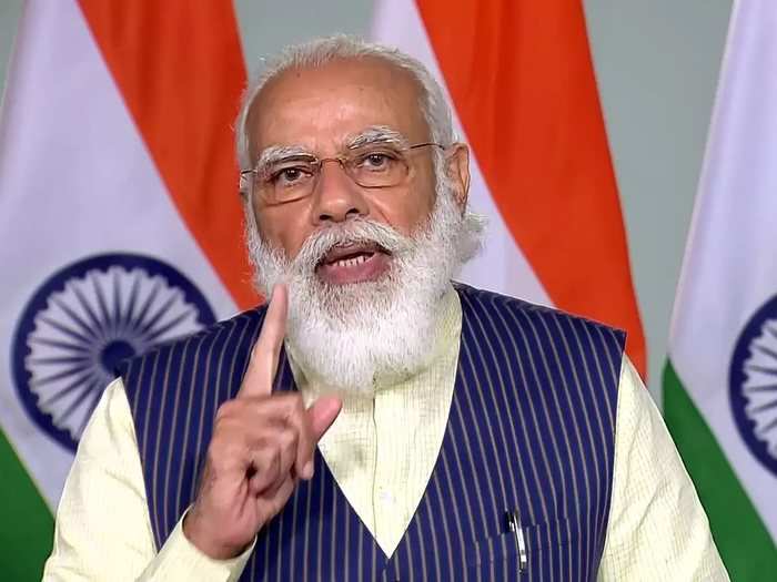 PM Modi Address To The Nation Today Timing at 6 PM : प्रधानमंत्री नरेंद्र  मोदी का राष्‍ट्र के नाम संदेश आज शाम 6 बजे - Navbharat Times