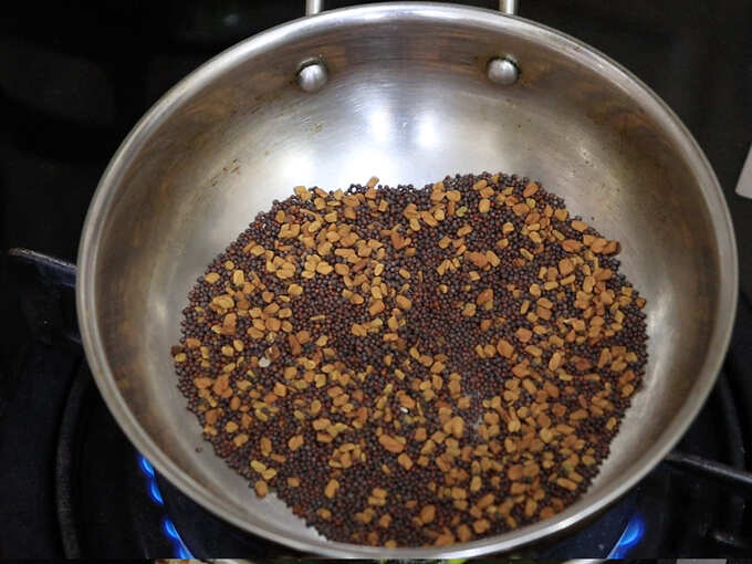 mustard seeds and fenugreek seeds mustard seeds and fenugreek seeds