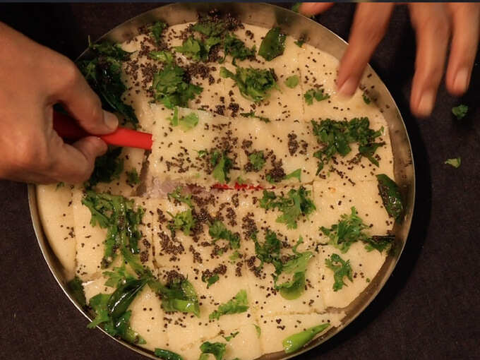 serve the dhoklas serve the dhoklas