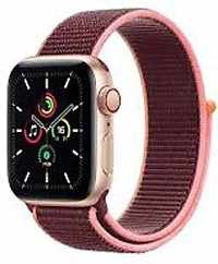 apple watch series se myej2hna gps plus cellular 40mm aluminium dial smart watch gold