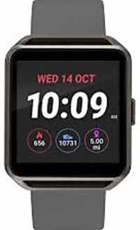 iconnect by timex tw5m31300 smart watch gun metal