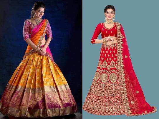 amazon lehenga saree with price