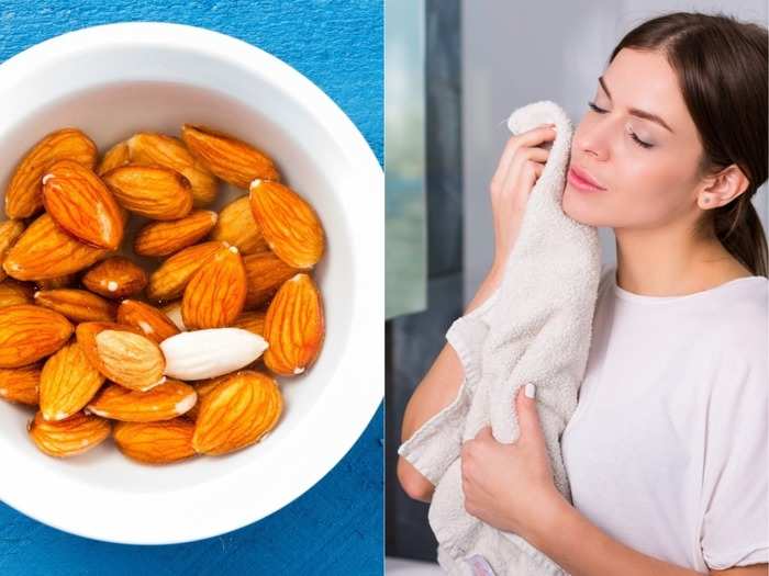 how to use almonds for dry skin in winter