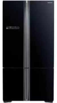 hitachi r wb730pnd5 gbk 650 l inverter frost free french door refrigerator