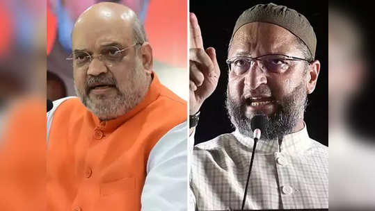 Asduddin owaisi attacks amit shah:  मी एक लैला आहे आणि माझे हजारो मजनू आहेत- ओवेसी