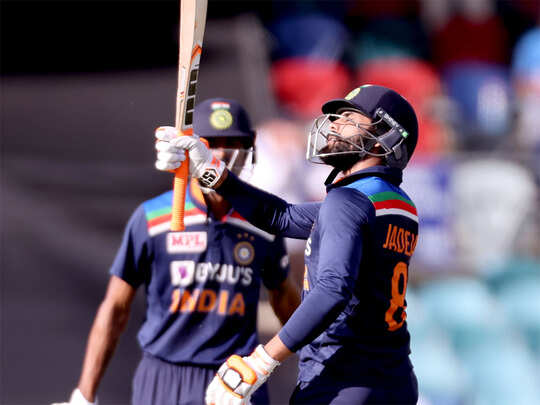 Pandya-Jadeja Partnership: Ind vs Aus 3rd ODI Hardik Pandya And Ravindra  Jadeja 3rd Best Indian Partnership For 6th Wicket - हार्दिक पंड्या और  रविंद्र जडेजा ने कैनबरा वनडे में दिखाया कमाल ...