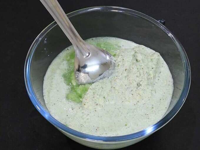 cucumber and the ground paste cucumber and the ground paste